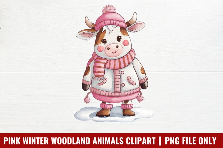 Winter Animals Clipart Image 3