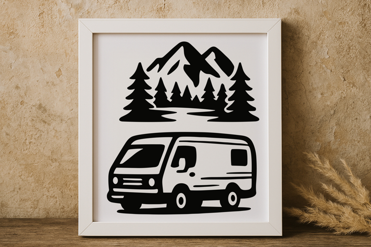 Mountain Silhouette Image 17