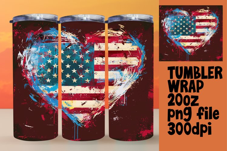 American Flag Clipart Image 2