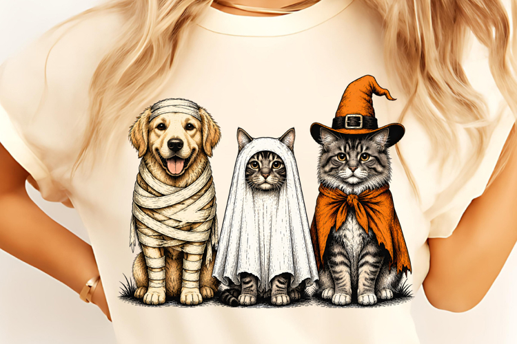 Trending Halloween PNG, Spooky Season PNG, Halloween Cat PNG