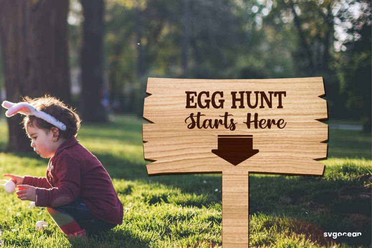 Easter Egg Hunt Clipart Image 11