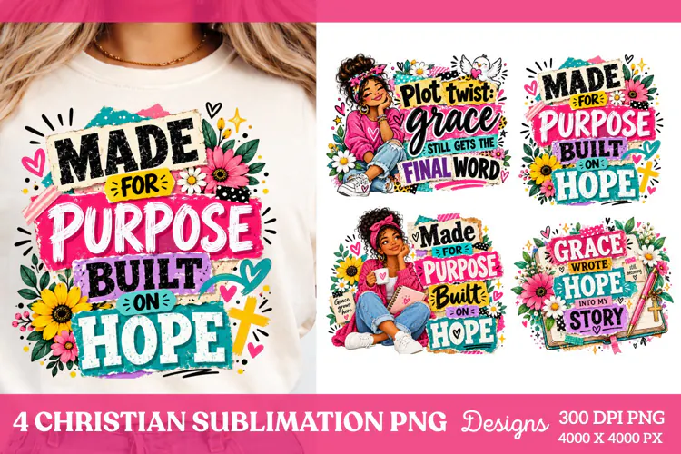 Christian Sublimation PNG Designs