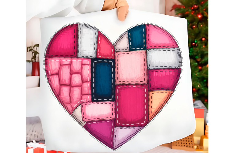 Crochet Yarn Valentine Heart Png