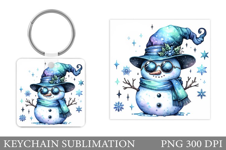 Cute Snowman Clipart Image 20