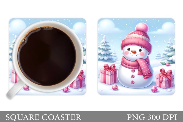 Cute Snowman Clipart Image 8