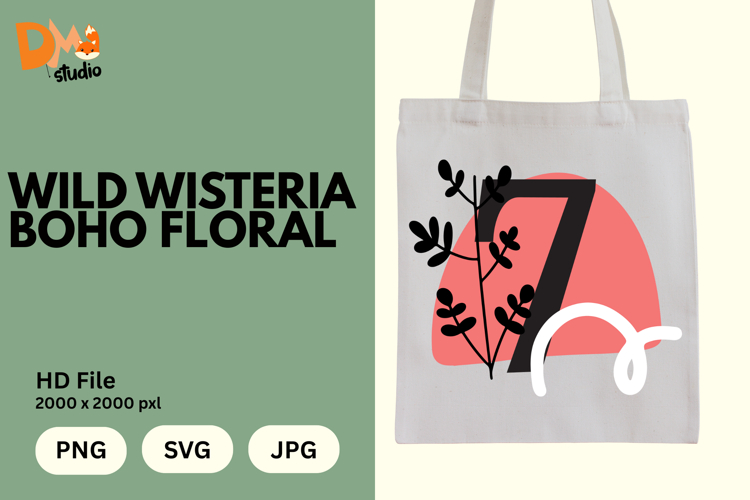 Floral Letter Svg Image 16