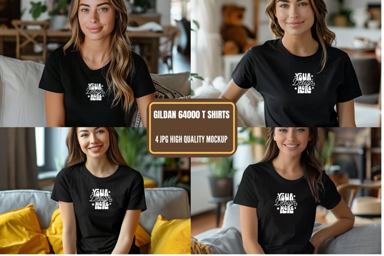 White Tshirt Mockup Image 7
