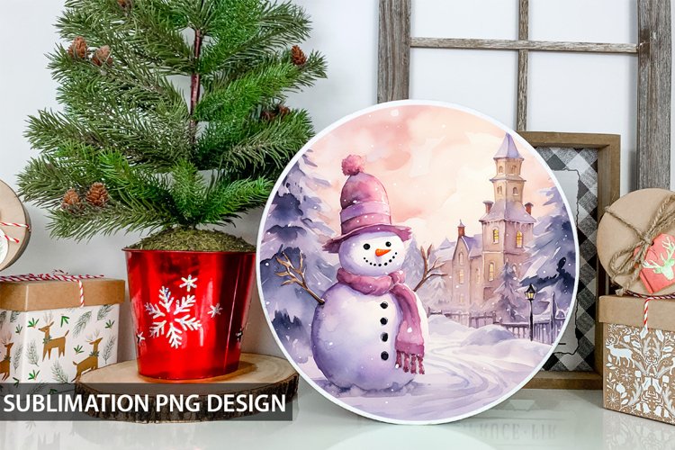 Snowman Sublimation Image 4