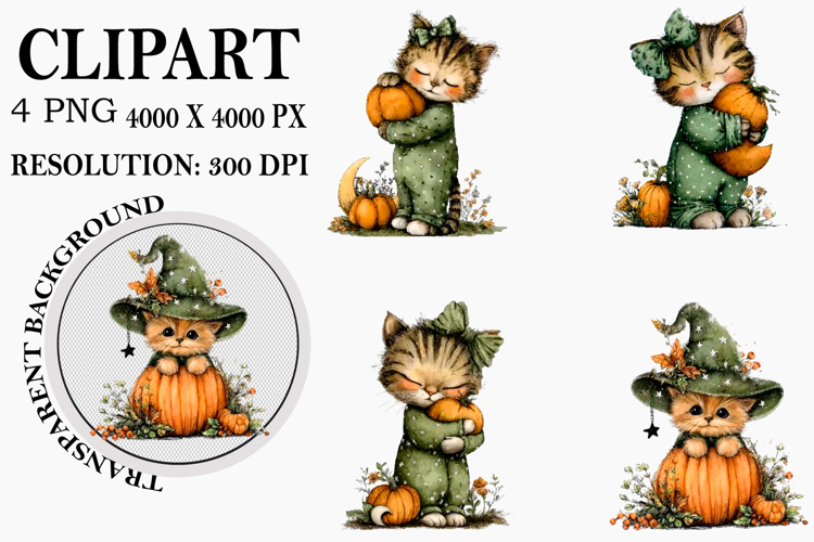 Halloween Cat Clipart