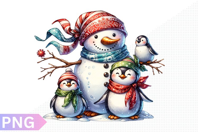 Snowman Clipart Image 12
