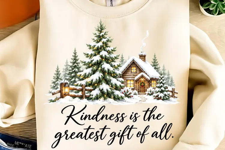 Merry Christmas Pink Bow Tree PNG, Christmas Sublimation