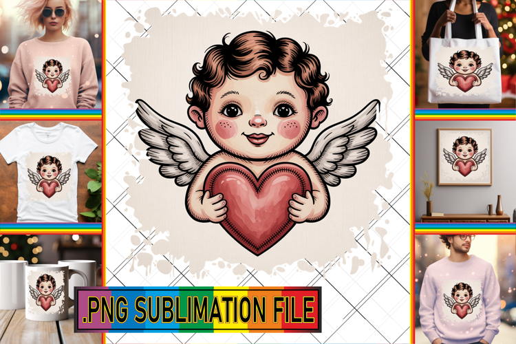 Joyful TOTE BAG Gift Ideas PNG, Cupid