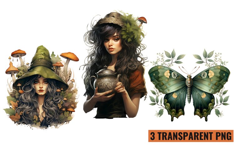 Witch Clipart Image 6