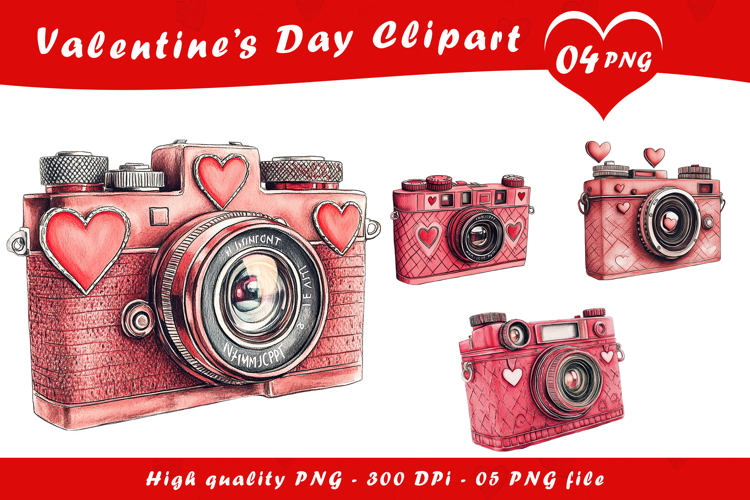 Vintage Camera Clipart