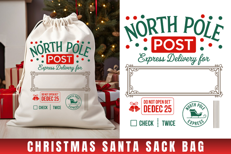 Santa Sack SVGs Image 23