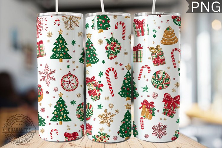 Christmas Tumbler Wrap Image 16