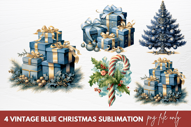Christmas Watercolor Clipart Image 6