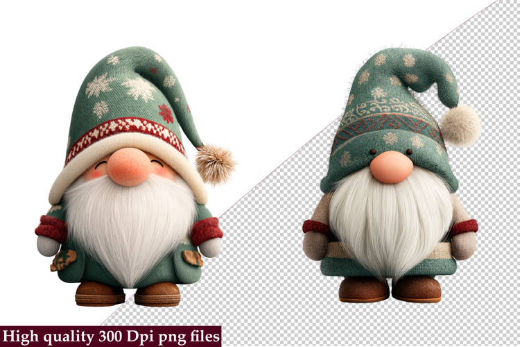 Christmas Gnome Funny Clipart png