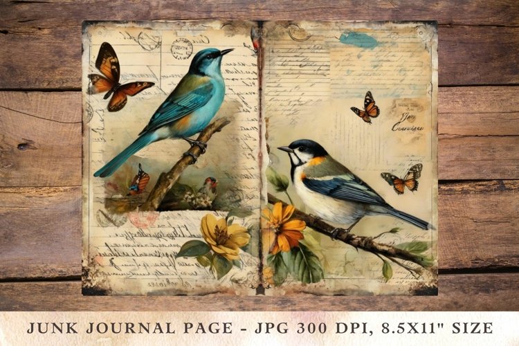 Printable Junk Journal Pages calibri 2