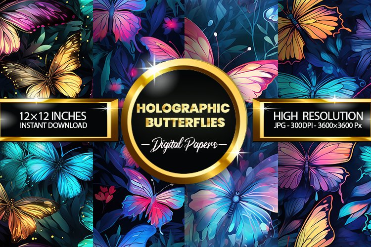 Holographic Digital Paper Image 12