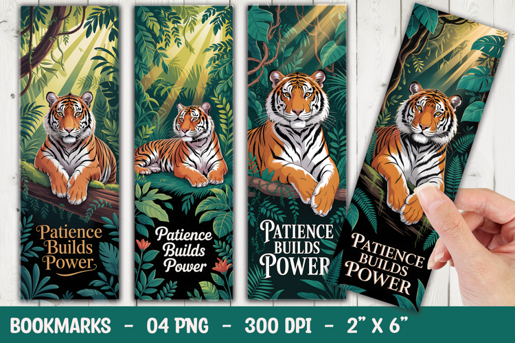 Tiger Bookmark Sublimation