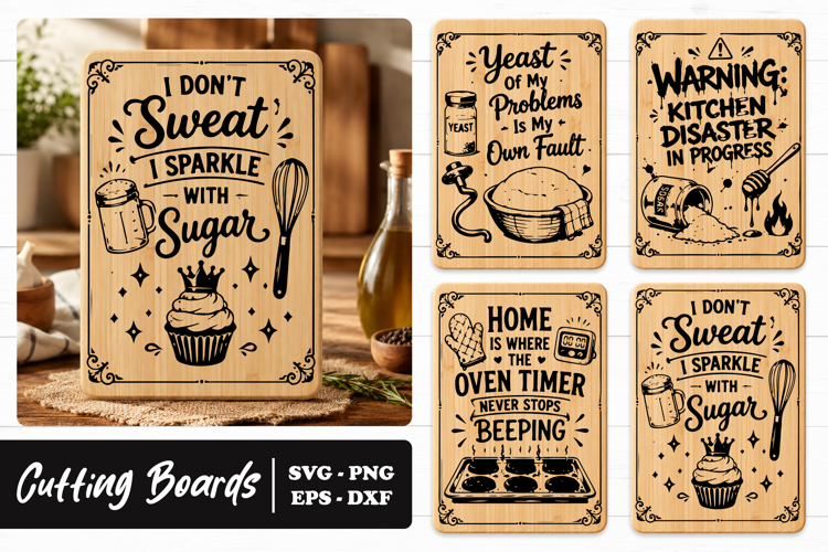 Cutting Board SVGs Image 8