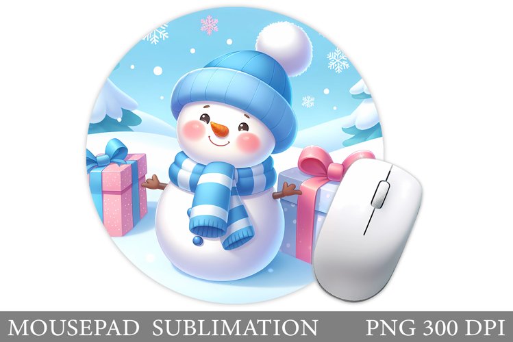 Cute Snowman Clipart Image 20