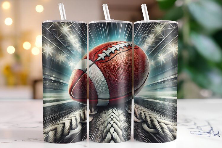 Football Tumbler Wrap | Sublimation | Tumblers