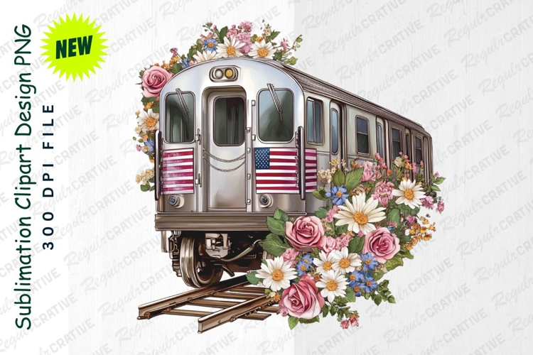 Train Clipart Image 15