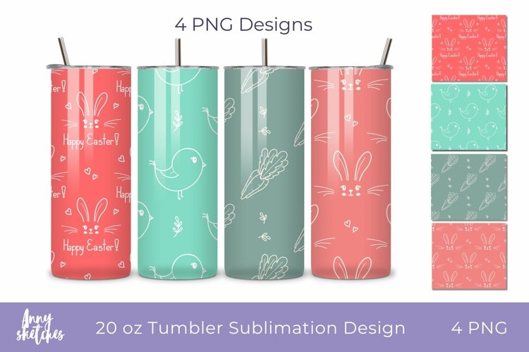 20 Oz Sublimation Tumbler Wrap Image 9