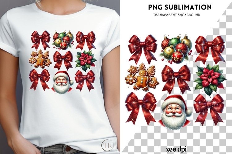 Christmas Bow Clipart Image 14