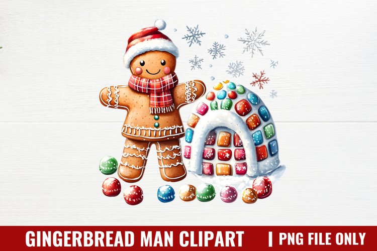 Gingerbread Clipart Image 8