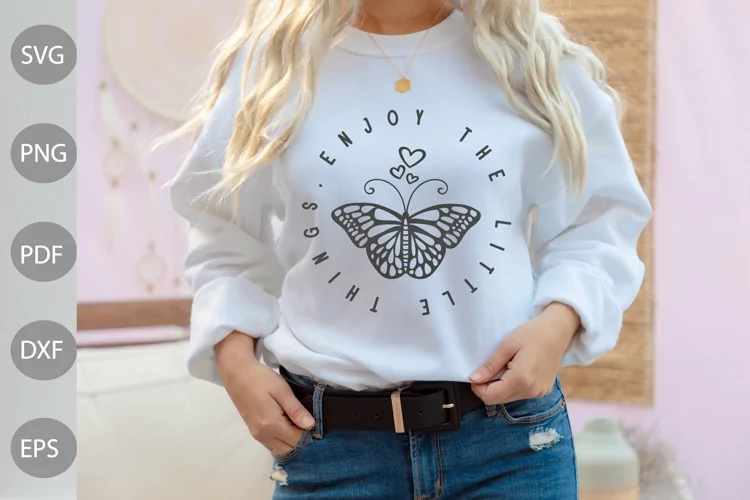 Enjoy the little things SVG Design