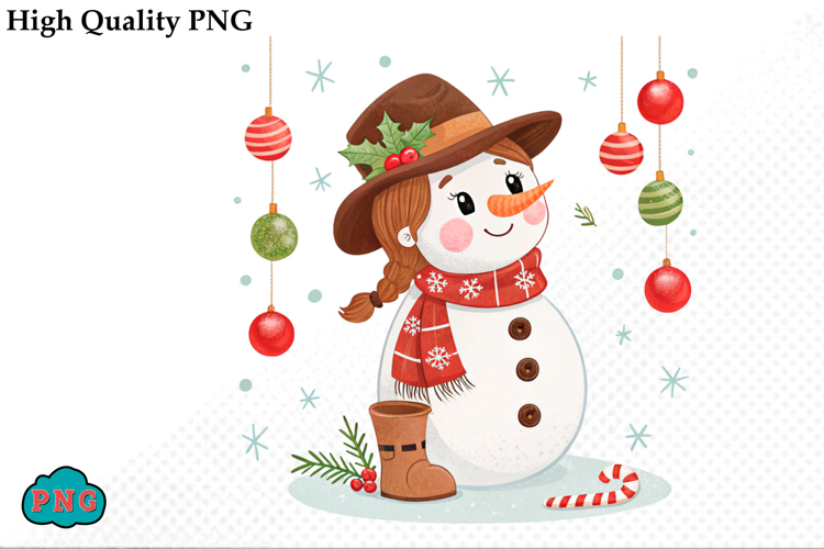 Christmas Cactus and Cow Boy Boots PNG