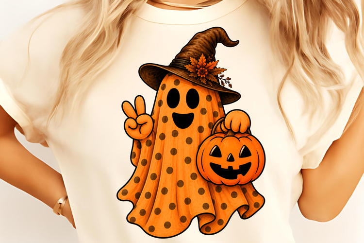 Spooky Ghost Friends Halloween PNG, Halloween PNG, Boo PNG
