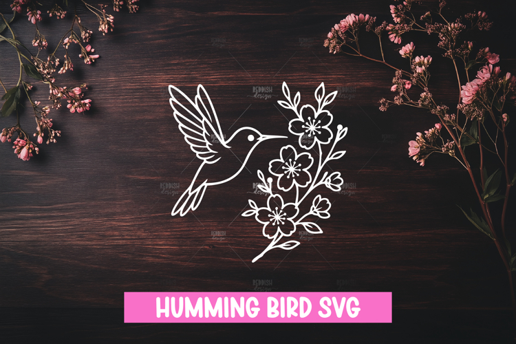 Hummingbird Silhouette Image 17