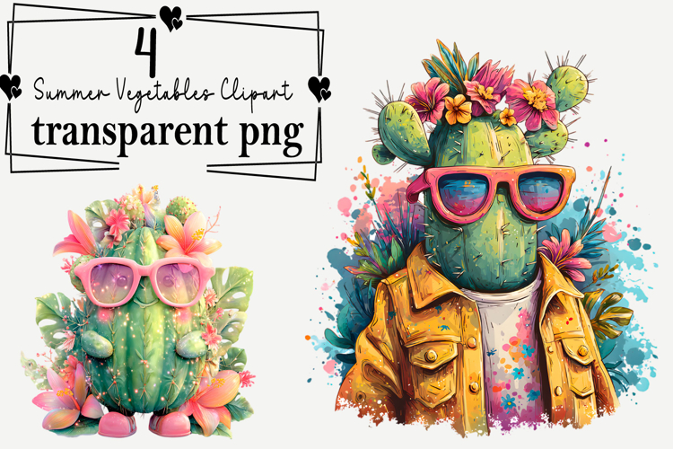 Summer Watercolor Clipart Image 5