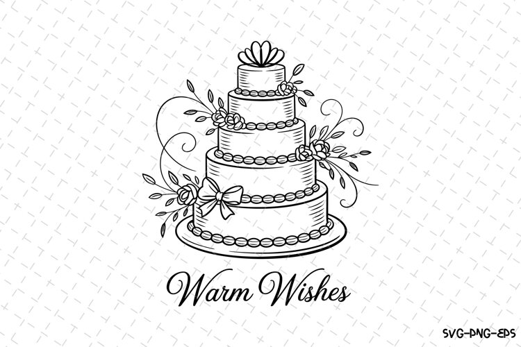 Warm Wishes SVG | SVG Cut files | Cricut example image 1