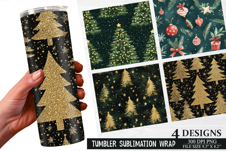 Christmas Tumbler Wrap Image 9