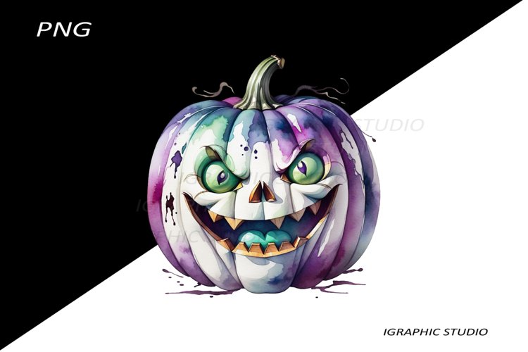 Pumpkin Halloween Clipart Image 12