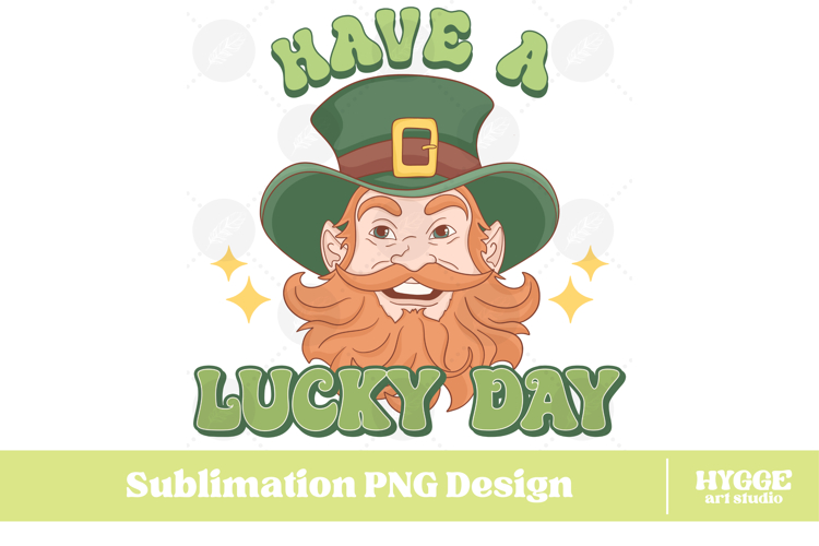 Happy St Patricks Day PNG DTF Irish Lucky Leprechaun Beer