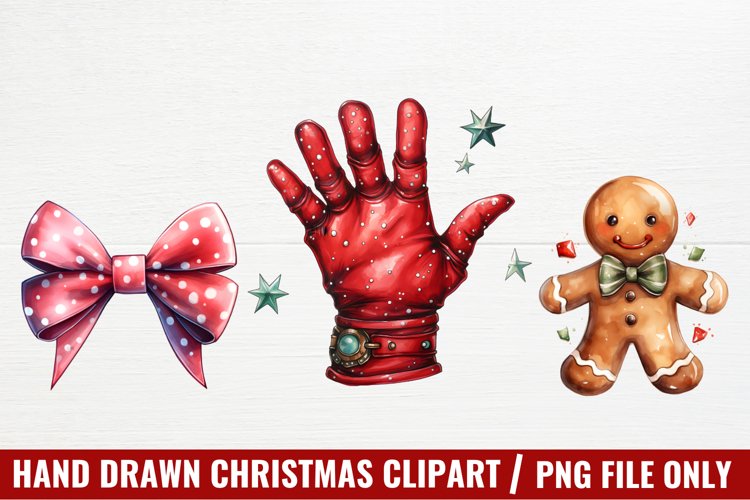 Christmas Watercolor Clipart Image 22
