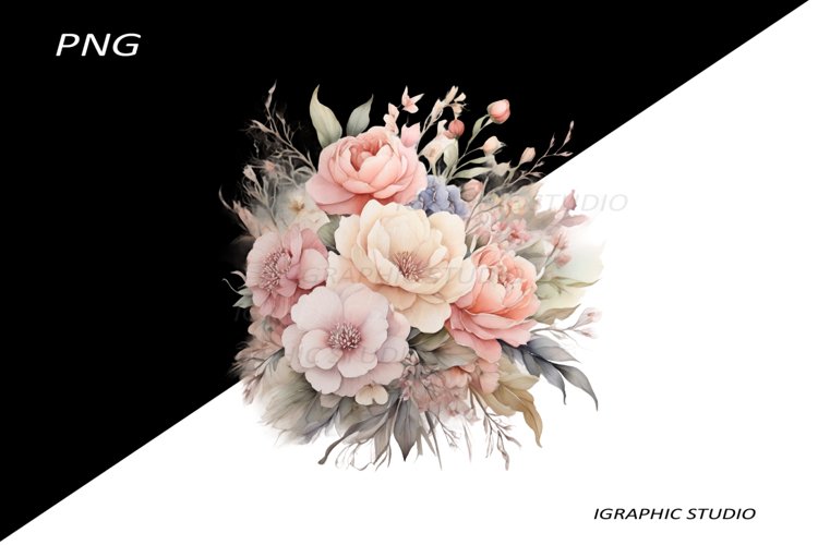 Peony Clipart, Peonies Png