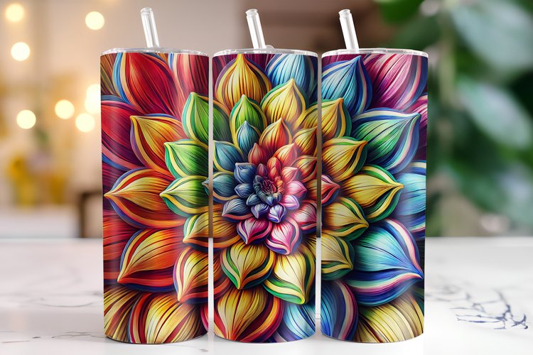 Mandala Tumbler Wrap | Sublimation | Tumblers
