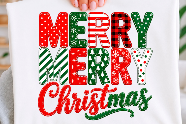 Merry Merry Christmas T-shirt Png