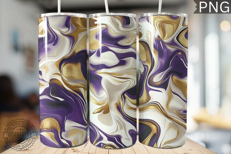 Abstract Pattern Tumbler Warp - High Quality 300 Dpi