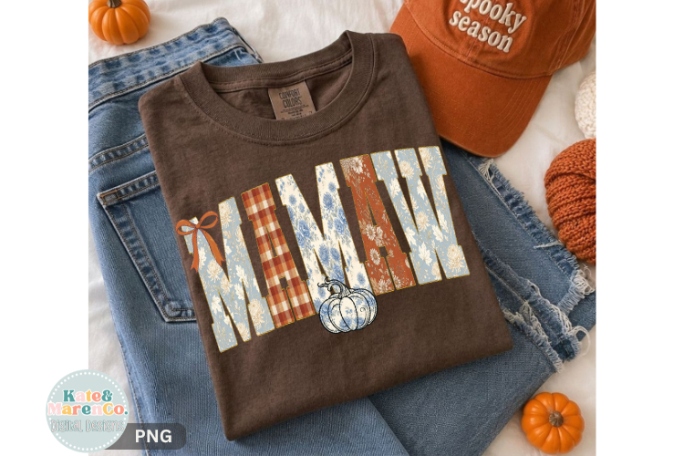 Fall Mamaw PNG | Thankful Mamaw PNG | Pumpkin Mamaw PNG