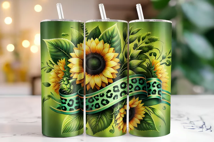 Sunflowers Tumbler Wrap | Sublimation