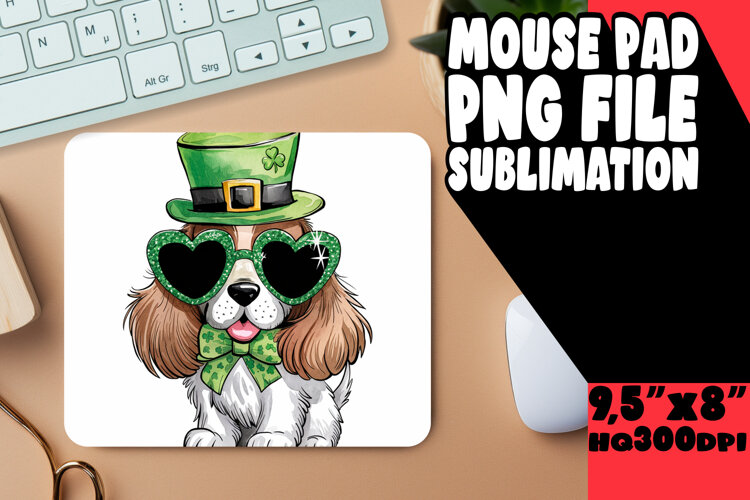 COZY MOUSE PAD FUN ART, St Patrick example image 1