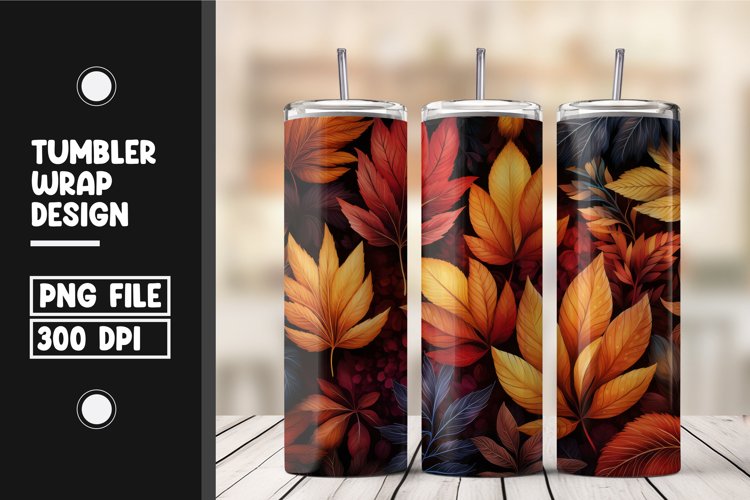Fall Tumbler Wrap Image 9